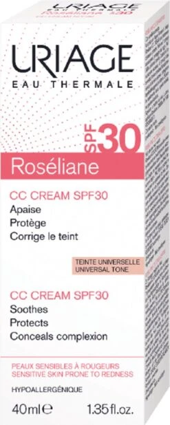 Uriage Roséliane Cc Crème Spf30 -GlowBelle Verkoopwinkel 480x1200 1