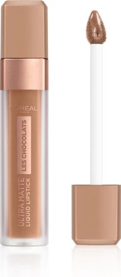 L’Oréal Paris Les Chocolats Ultra Matte Liquid Lippenstift - 860 Ginger Bomb -GlowBelle Verkoopwinkel 526x1200 2