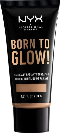 NYX Professional Makeup Born To Glow! Naturally Radiant Foundation - Tan BTGRF12 - Foundation - 30 Ml