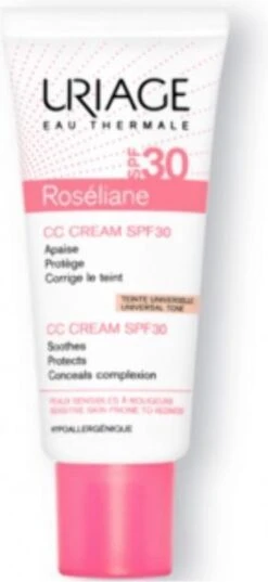 Uriage Roséliane Cc Crème Spf30 -GlowBelle Verkoopwinkel 552x1200 1