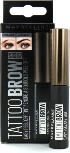 Maybelline New York - Tattoo Brow Peel-Off Wenkbrauwgel - 25 Chocolate Brown - Bruin 16 Maybelline New York - Tattoo Brow Peel-Off Wenkbrauwgel - 25 Chocolate Brown - Bruin -GlowBelle Verkoopwinkel 553x1200 2