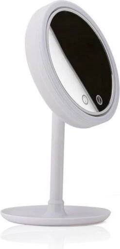 Merkloos Decopatent® Beauty Breeze Mirror - Make-Up Spiegel Met LED Verlichting & Ventilatie - 360° Draaibaar - Make Up 5x Vergrootspiegel 17 Merkloos Decopatent® Beauty Breeze Mirror - Make-Up Spiegel Met LED Verlichting & Ventilatie - 360° Draaibaar - Make Up 5x Vergrootspiegel -GlowBelle Verkoopwinkel 581x1200 4