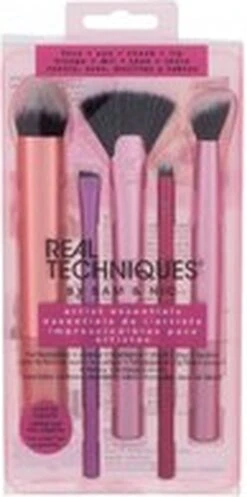 Make-up Borstel Set Artist Essentials Real Techniques (5 Pcs) -GlowBelle Verkoopwinkel 596x1200 5