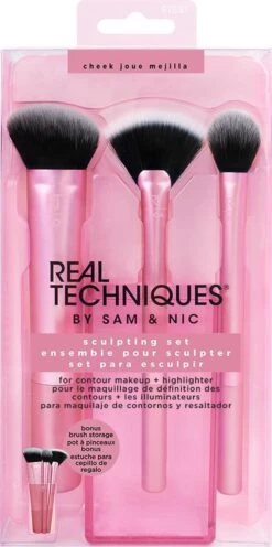Real Techniques Sculpting Set - Make-up Kwastenset -GlowBelle Verkoopwinkel 597x1200 3