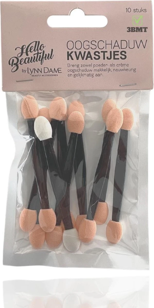 3BMT Oogschaduw Kwastjes - Set Van 10 3 3BMT Oogschaduw Kwastjes - Set Van 10 - Afbeelding 3