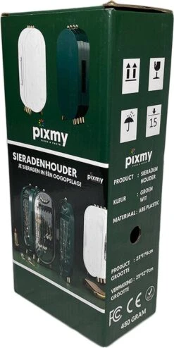 PIXMY® - Groen - Sieradenhouder - Oorbellenrekje - Sieradenrekje - Sieraden Organizer - Sieraden Doos - Sieraden Opbergen 13 PIXMY® - Groen - Sieradenhouder - Oorbellenrekje - Sieradenrekje - Sieraden Organizer - Sieraden Doos - Sieraden Opbergen -GlowBelle Verkoopwinkel 600x1200 7
