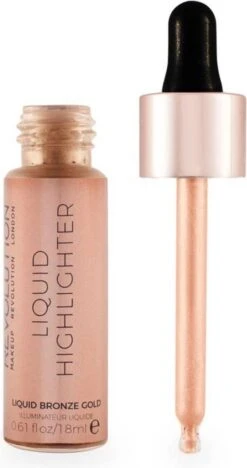 Makeup Revolution - Liquid Highlighter - Bronze Gold