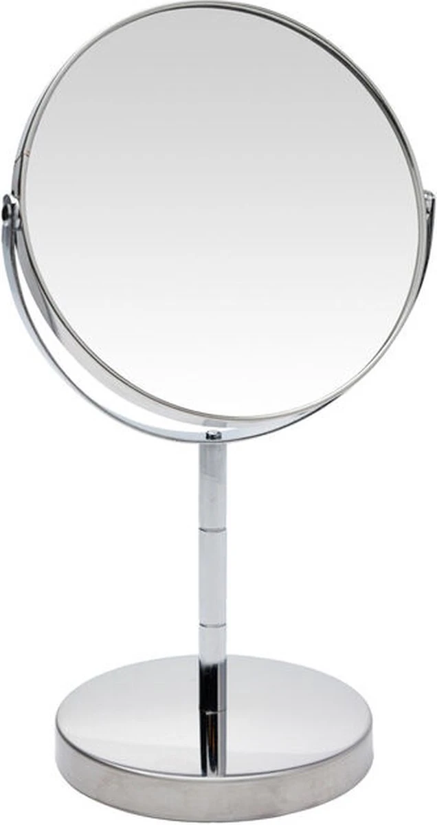 JY&K Make Up Spiegel - Dubbelzijdig - Rond - Staand 3 JY&K Make Up Spiegel - Dubbelzijdig - Rond - Staand - Afbeelding 3