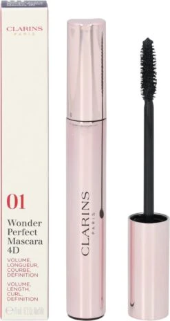 Clarins Wonder Perfect Mascara 4D Mascara - 01 Perfect Black - Zwart 30 Clarins Wonder Perfect Mascara 4D Mascara - 01 Perfect Black - Zwart -GlowBelle Verkoopwinkel 639x1200 3