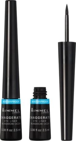 Rimmel London Rimmel Exaggerate Waterproof - Zwart - Eyeliner 12 Rimmel London Rimmel Exaggerate Waterproof - Zwart - Eyeliner -GlowBelle Verkoopwinkel 646x1200 1