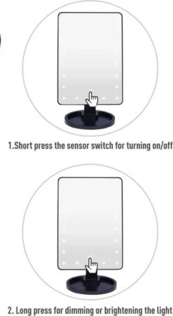 Merkloos Make Up Spiegel - Make Up Spiegel Met Verlichting - 16 LED Lampen - Make Up Organizer - Scheerspiegel - 7 Merkloos Make Up Spiegel - Make Up Spiegel Met Verlichting - 16 LED Lampen - Make Up Organizer - Scheerspiegel - -GlowBelle Verkoopwinkel 658x1200 4