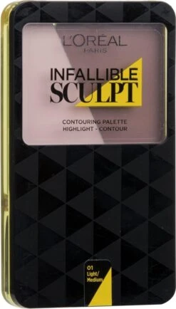 L'Oréal Paris Infallible Sculpt Contouring Palette - 100 Light -GlowBelle Verkoopwinkel 683x1200