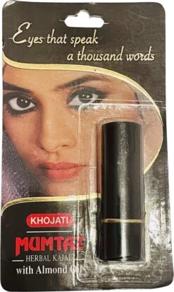 GoodUse Export Mumtaz Herbal Kajal Stick 1 Stuks - Zwarte Eyeliner - Kajal Oogpotlood Zwart - Make Up - Kohl Kajal - Gevoelige Ogen - Amandelolie - Natuurlijk -GlowBelle Verkoopwinkel 717x1200 2