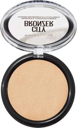 Maybelline City Bronzer Bronzer & Countour Powder - 250 Medium Warm - Bronzing En Contouring Poeder -GlowBelle Verkoopwinkel 727x1200 1