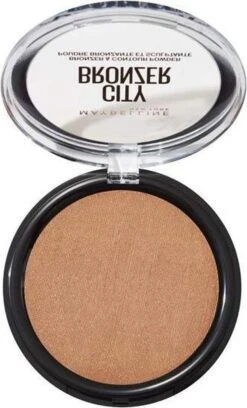 Maybelline City Bronzer Bronzer & Countour Powder - 100 Light Cool - Bronzing En Contouring Poeder - 51,4 Gr. -GlowBelle Verkoopwinkel 727x1200