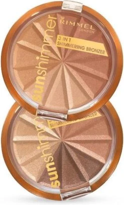 Rimmel London Rimmel - SunShimmer 3 In 1 Shimmering Bronzer Lustrous Powder 9.9 G 1 Gold Princess - -GlowBelle Verkoopwinkel 728x1200 1