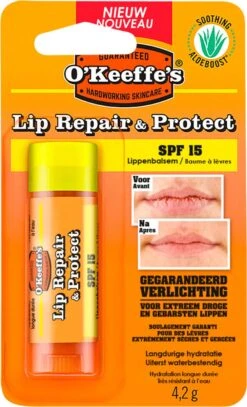 O'Keeffe's - Liprepair & Protect - SPF15 - 4,2 Gram -GlowBelle Verkoopwinkel 729x1200