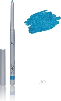 Blèzi® Automatic Eye Pencil 30 Brilliant Blue - Oogpotlood Waterproof - Blauw Felblauw -GlowBelle Verkoopwinkel 731x1200 1