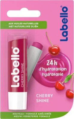 Labello Cherry Shine Lippenbalsem - 4 Balsems -GlowBelle Verkoopwinkel 751x1200 3