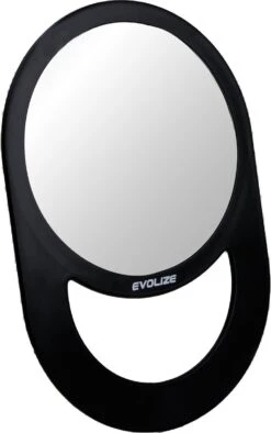 Evolize Onbreekbare Spiegel Met Handvat - Ø 16,5 Cm - Ophangbaar - Rond - Handspiegel - Kappersspiegel - Reisspiegel - Make Up - Afmeting: 28 X 19 Cm - Zwart -GlowBelle Verkoopwinkel 753x1200 5
