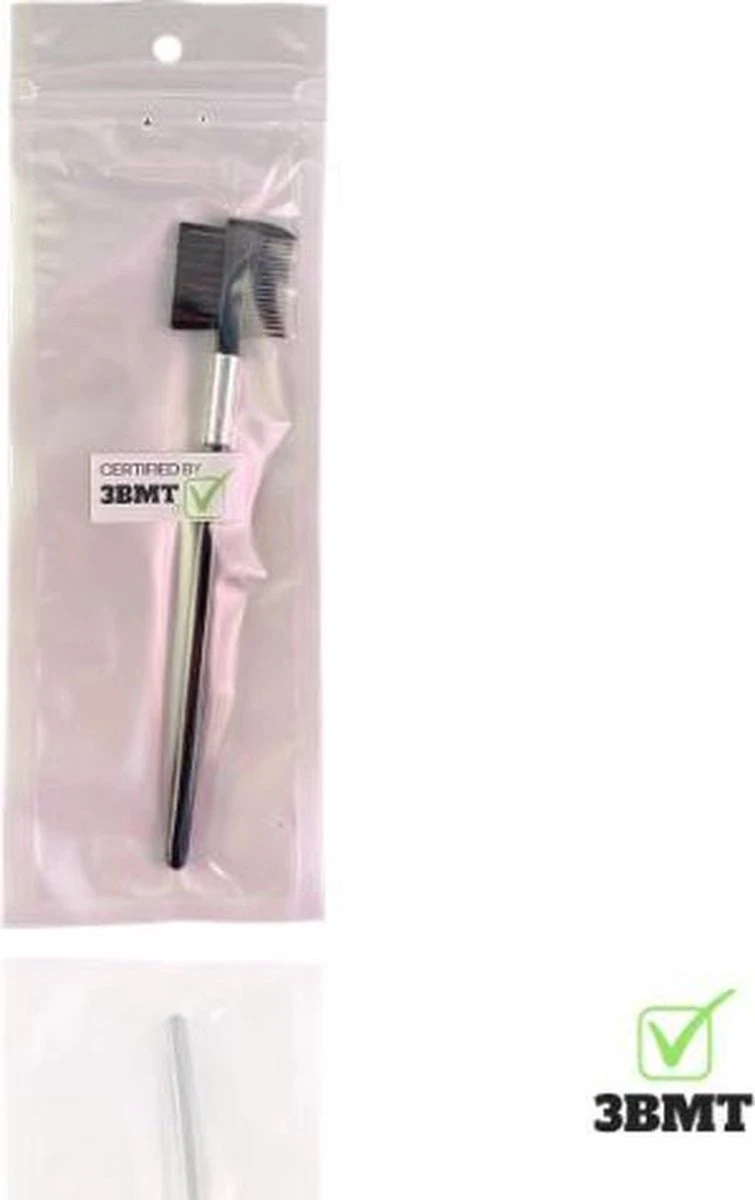 3BMT Wenkbrauw Borstel En Wimper Borstel - 2-in-1 5 3BMT Wenkbrauw Borstel En Wimper Borstel - 2-in-1 - Afbeelding 5