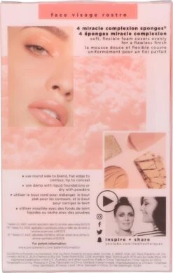 Real Techniques Miracle Complexion Sponge 4 Pack - Make-up Spons -GlowBelle Verkoopwinkel 762x1200 5