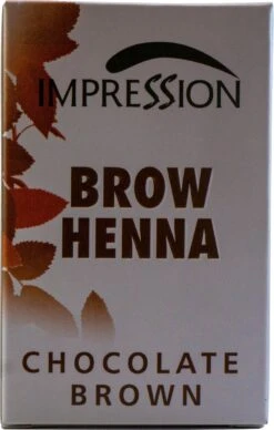 Impression Henna Wenkbrauwverf | Chocolade Bruin | Chocolate Brown | Chocolat Brun | Brow Henna | Goed Voor Meer Dan 20 Behandelingen -GlowBelle Verkoopwinkel 763x1200 1