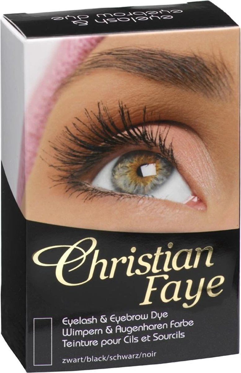 Christian Faye Wimper En Wenkbrauwverfkit - Black 2 Christian Faye Wimper En Wenkbrauwverfkit - Black - Afbeelding 2