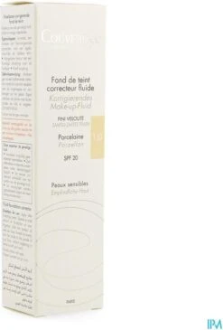 Avene Couvrance Fluid Foundation Corrector SPF20 30ml -GlowBelle Verkoopwinkel 812x1200 1