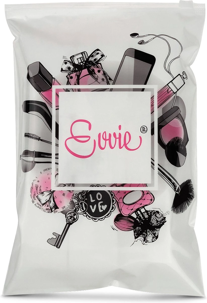 Evvie 20-delige Make-up Kwasten Set - Wit Goud 2 Evvie 20-delige Make-up Kwasten Set - Wit Goud - Afbeelding 2