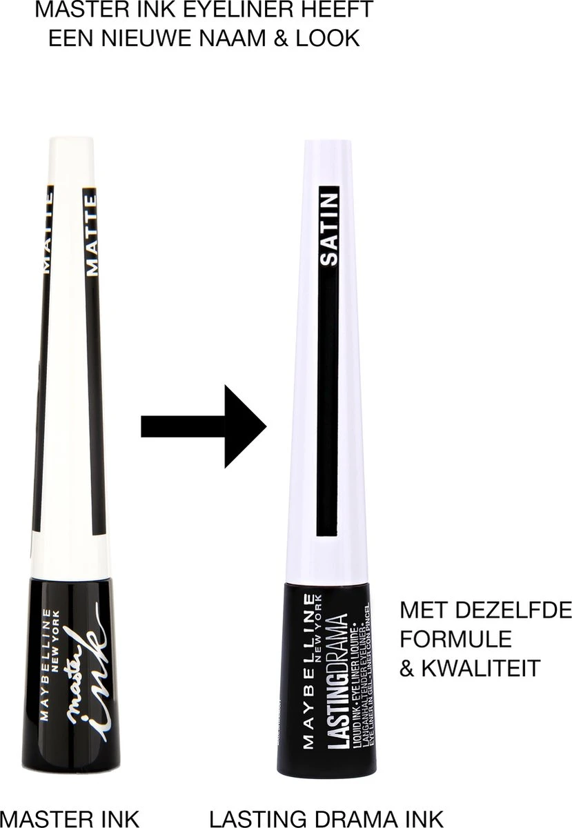 Maybelline Master Ink Precise Satin Liner - Luminous Black - Eyeliner 4 Maybelline Master Ink Precise Satin Liner - Luminous Black - Eyeliner - Afbeelding 4