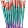 10-delige Make-up Kwasten/Brush Set | Mermaid / Zeemeermin | Fashion Favorite