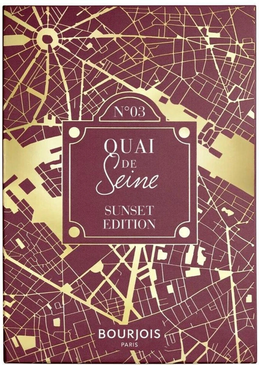 Bourjois Beau Regard Oogschaduw Palette - 03 Quai De Seine Sunset Edition 2 Bourjois Beau Regard Oogschaduw Palette - 03 Quai De Seine Sunset Edition - Afbeelding 2
