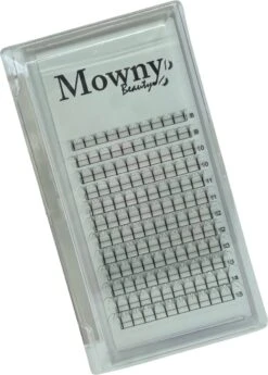 Mowny Beauty - Wimperextensions - 5D Premade Fans - Mix Tray 0,07mm D-krul - Natuurlijke Wimperextensions - Russisch Volume