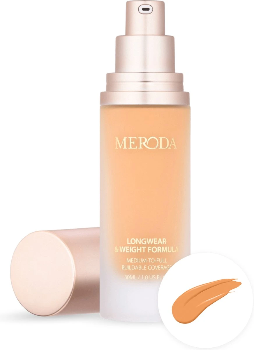 Meroda Universal Foundation - 9C | Lichtbeige Met Een Gouden Perzikkleurige Ondertoon Licht Tot Medium Beige Met Een Goude Ondertoon - 30ml 1 Meroda Universal Foundation - 9C | Lichtbeige Met Een Gouden Perzikkleurige Ondertoon Licht Tot Medium Beige Met Een Goude Ondertoon - 30ml