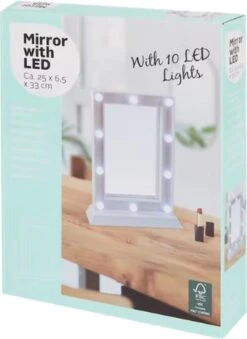 Make-up Spiegel Met Verlichting - Spiegel Met Led Verlichting - Led Lamp - Spiegel - Make-up Spiegel - Led Licht - Spiegel -GlowBelle Verkoopwinkel 875x1200 4
