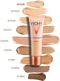 Vichy Minéralblend Foundation - 12 Sienna - 30ML - Natuurlijke Dekking -GlowBelle Verkoopwinkel 887x1200