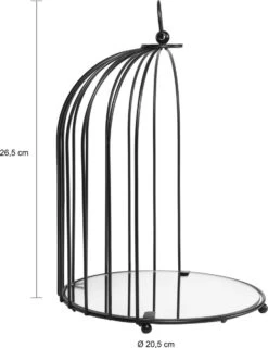 QUVIO Badkamer Organizer Voor Make-up Of Parfum / Organizer Make Up / Organizer Parfum / Organizer Badkamer - Decoratieve Vogelkooi -GlowBelle Verkoopwinkel 925x1200 2