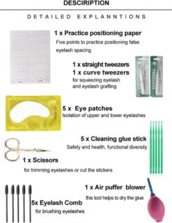 Lashes & More | Wimperextensions Starters Pakket + Luxe Nano Mister | Oefenset Voor Beginnend Wimperstylist | Lash Kit | Oefen Wimper Set -GlowBelle Verkoopwinkel 926x1200 2