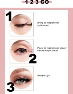 Nepwimers Zonder Lijm | Magnetische Wimpers | Eyeliners | Diamond Wimpers | Pincet | Wimperset | Model Diamond | Fake Lashes | M5 Lashes Diamond Set | Herbruikbare Wimpers | 3D Wimpers | Kit | Waterbestendig | Natuurlijke Wimpers | Waterproof -GlowBelle Verkoopwinkel 927x1200 2