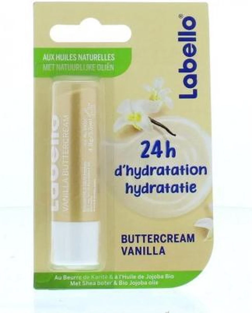 Labello Lippenbalsem Vanilla Buttercream Blister 2 Labello Lippenbalsem Vanilla Buttercream Blister - Afbeelding 2