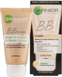 Garnier SkinActive - BB Cream Classic Light 5-in-1 Dagverzorging - 50ml - Getinte Dagcrème -GlowBelle Verkoopwinkel 969x1200 1
