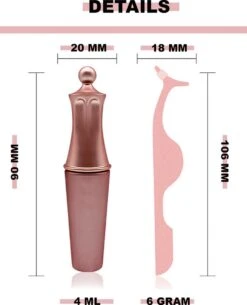 Nepwimers Zonder Lijm | Magnetische Wimpers | Eyeliners | Diamond Wimpers | Pincet | Wimperset | Model Diamond | Fake Lashes | M5 Lashes Diamond Set | Herbruikbare Wimpers | 3D Wimpers | Kit | Waterbestendig | Natuurlijke Wimpers | Waterproof -GlowBelle Verkoopwinkel 972x1200 3