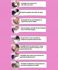 Merkloos Wimper & Wenkbrauw Lifting Set - Wimperlift - Wenkbrauwlift - Lashlift - Browlift - Proffesional Wimperlifting - Lash Lift - Wimperkit - Wenkbrauwkit - Permanent Gekrulde Wimpers - Lashes And Brows - Lash & Brow Kit -GlowBelle Verkoopwinkel 981x1200 3