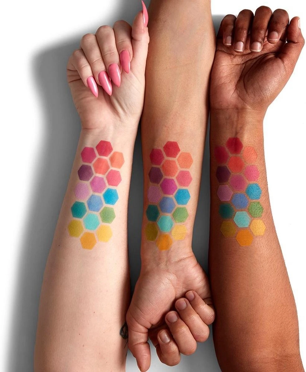 NYX Professional Makeup Ultimate Shadow Palette - Brights USP04 - Oogschaduw Palet 4 NYX Professional Makeup Ultimate Shadow Palette - Brights USP04 - Oogschaduw Palet - Afbeelding 4