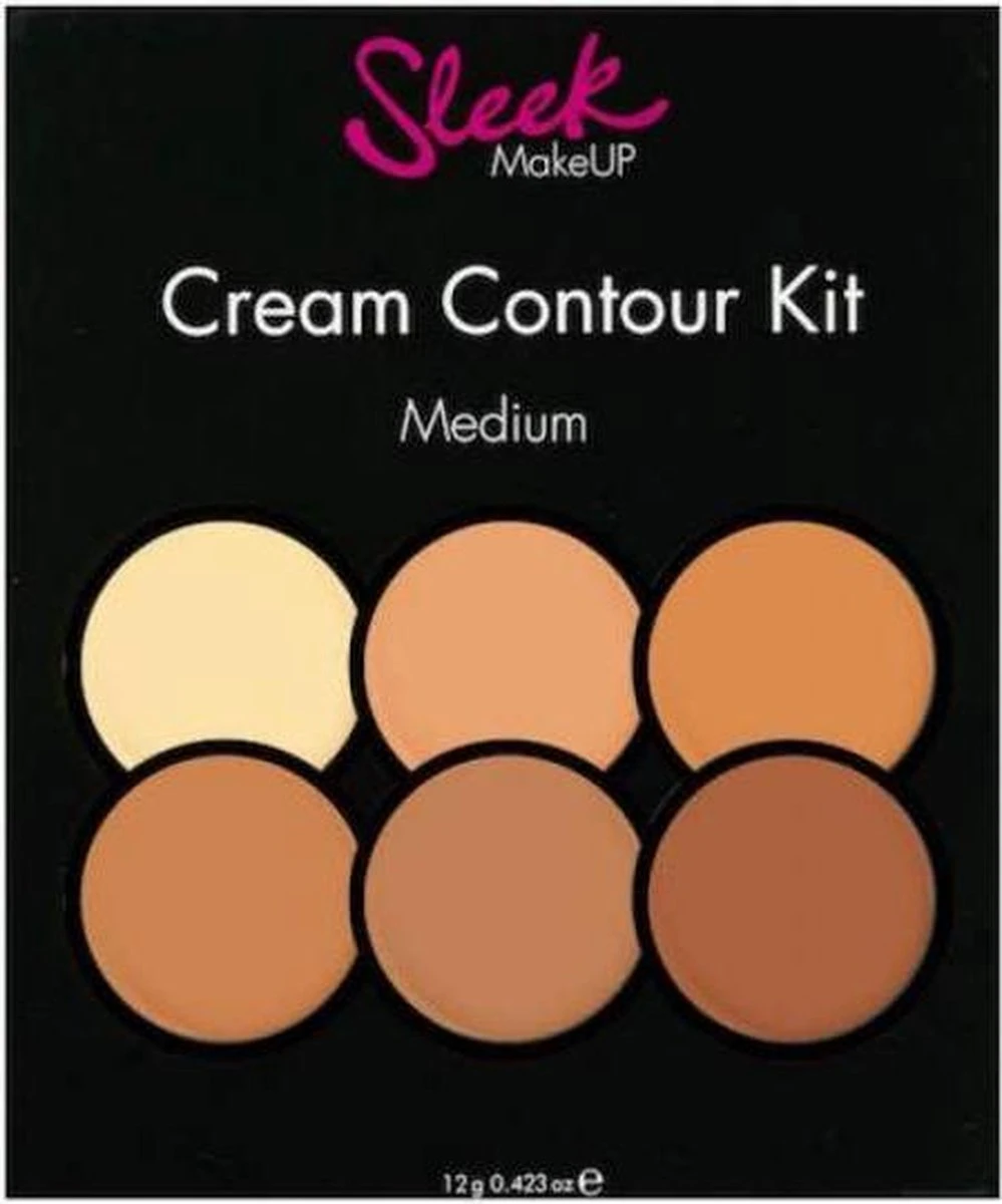 Sleek Cream Contour Kit - Medium 3 Sleek Cream Contour Kit - Medium - Afbeelding 3